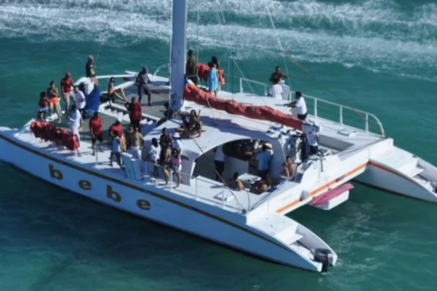 Bebe catamaran private group