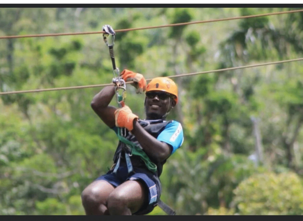 Top 5 Punta Cana adventures: Ride buggies, zipline through the jungle, explore on horseback, and chill at Macao Beach—experience it all in one epic day at Trip Fun Park.